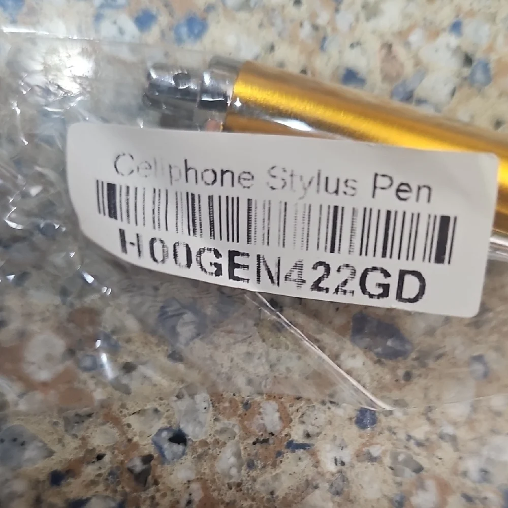 NEW Gold Stylus Pen, Car Charger & Cable Adapter Set For Cellphones
